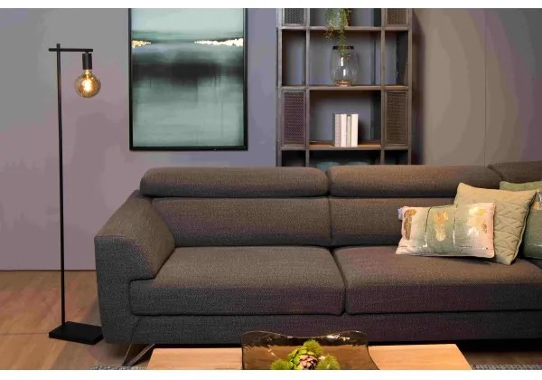 Lampadar Lucide 21721/01/30 LEANNE 1xE27/40W/230V negru
