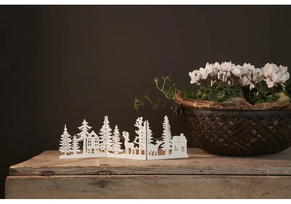 Decorațiune luminoasă albă de Crăciun Fauna – Star Trading