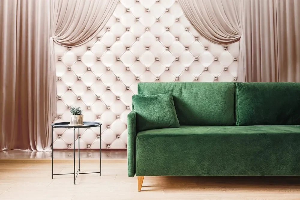 Tapet perdele elegante