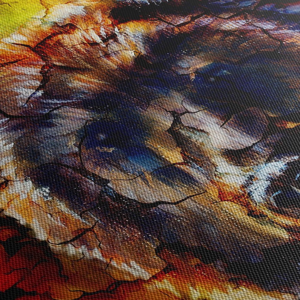 Tablou - Urs,pictură (90x60 cm)