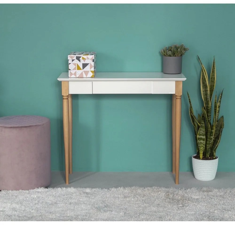 Birou Ragaba Mamo, lățime 65 cm, alb