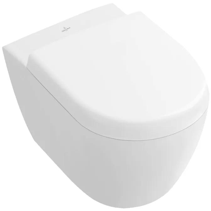 Vas wc suspendat alb, cu sistem fixare ascuns, Subway 2.0, COMPACT, Villeroy  Boch