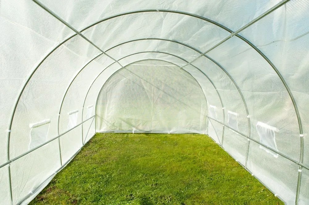Tunel din folie albă 3x10m Garden Point