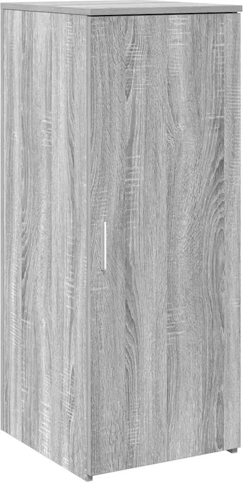 vidaXL Dulap de depozitare sonoma gri 40x45x103,5 cm lemn prelucrat