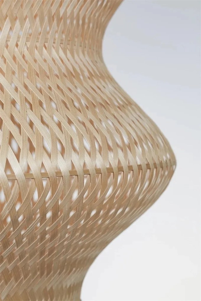 Lustra suspendata Eco, Bambus, Barbados natural, XL