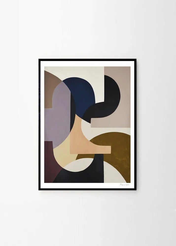 Poster 50x70 cm Rosa – Berit Mogensen Lopez – The Poster Club