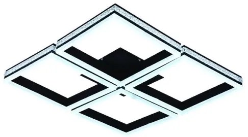 Lustră LED aplicată dimabilă, 215W, 230V, 3000-6500K + telecomandă