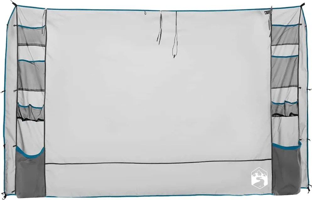 vidaXL Organizator de cort suspendat Gri și Albastru 320 x 182 cm