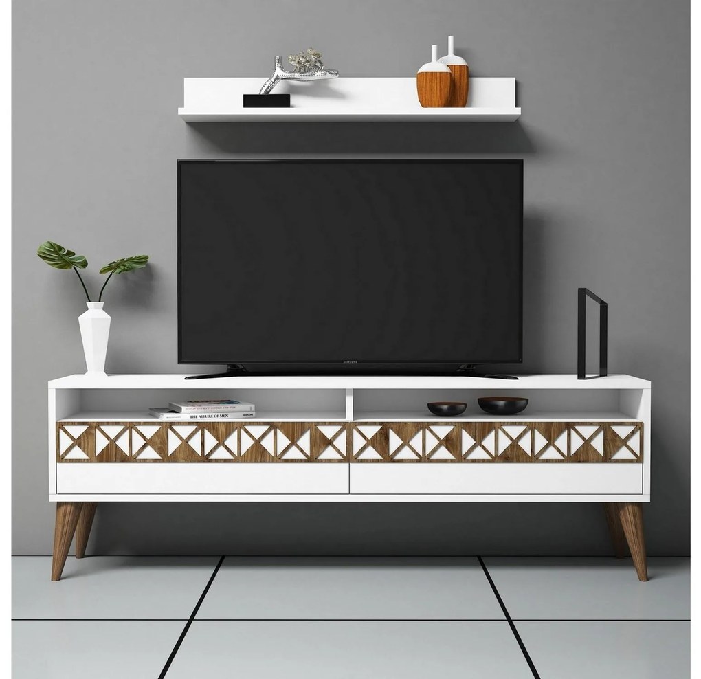 Mobilier living Loop (Alb + Alb). 1089104