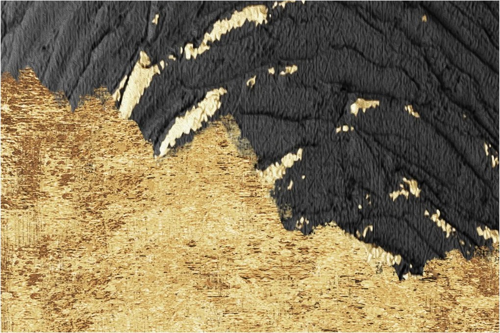 Tablou - Structura de aur N⁰1 (90x60 cm)