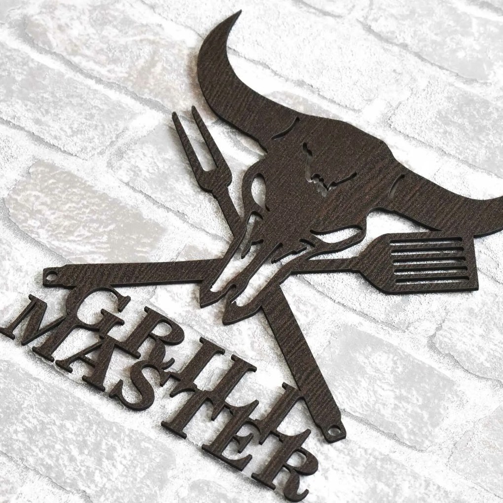 DUBLEZ | Decorațiune pentru peretele din bucătărie - Grill Master