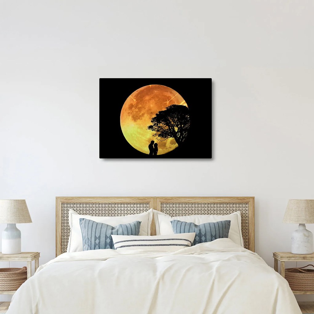 Tablou cu umbre în lumina lunii (70x50 cm)