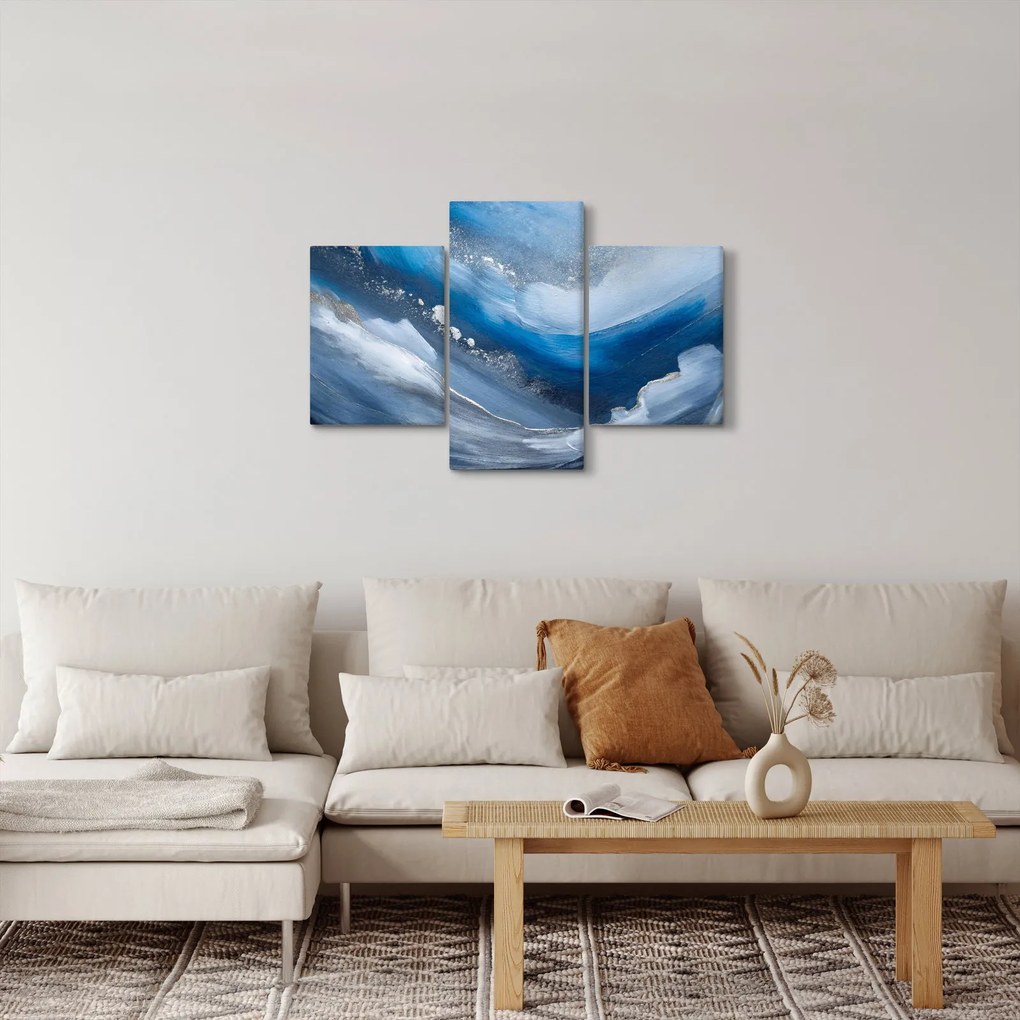 Tablou - Abstractizarea oceanului (90x60 cm)