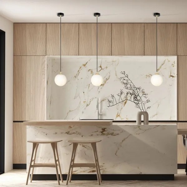 Lustră pe cablu ROYAL 1xE14/10W/230V d. 14 cm negru