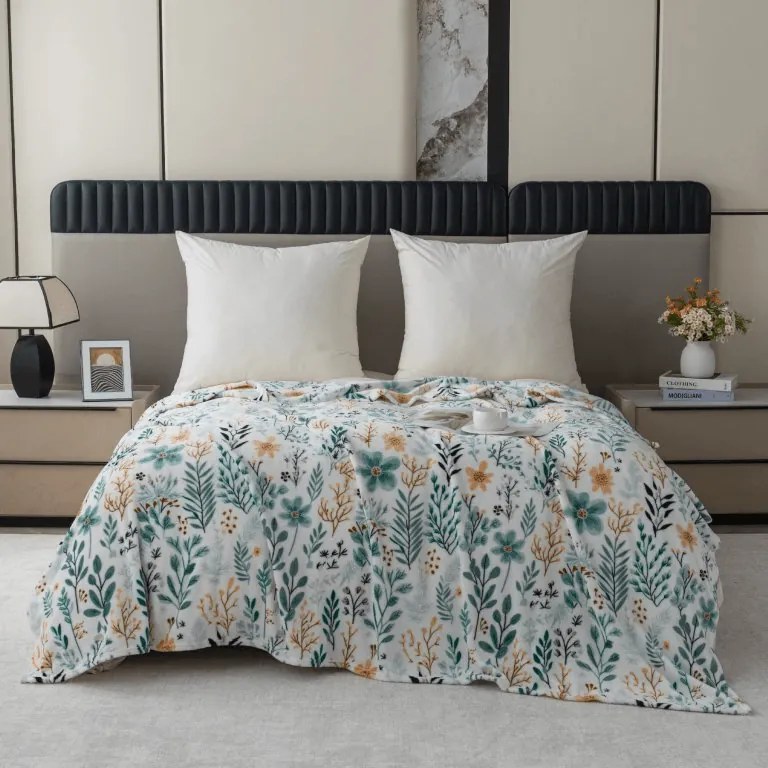 Patura microplus BOTANELLA, albastra Dimensiune: 200 x 220 cm