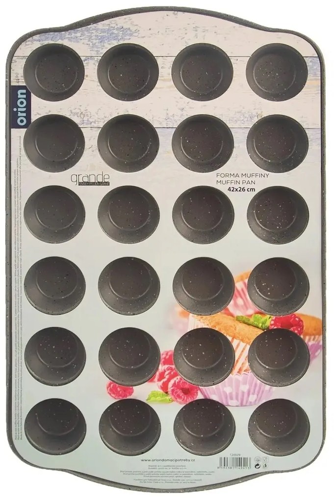 Formă Orion Grande, 24 de brioșe, 42 x 26 cm