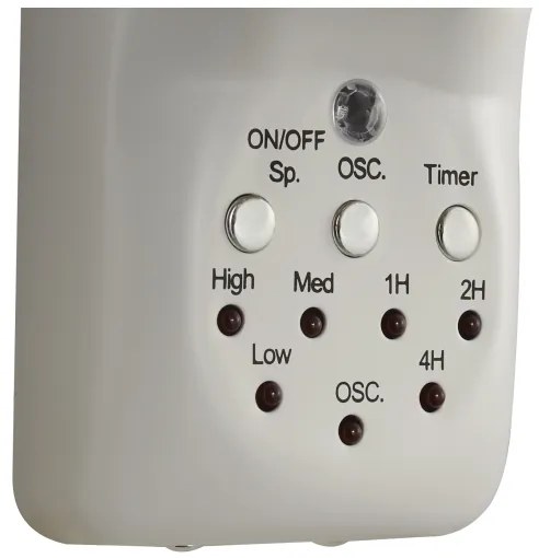 Ventilator de perete Lucci Air 213128EU BREEZE 55W/230V alb + telecomandă