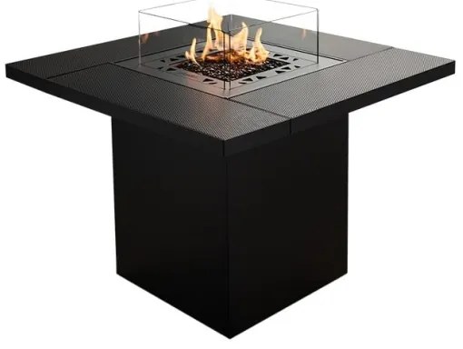 Șemineu de exterior pe gaz Planika Square Table GAS 79,7x90 cm 10kW
