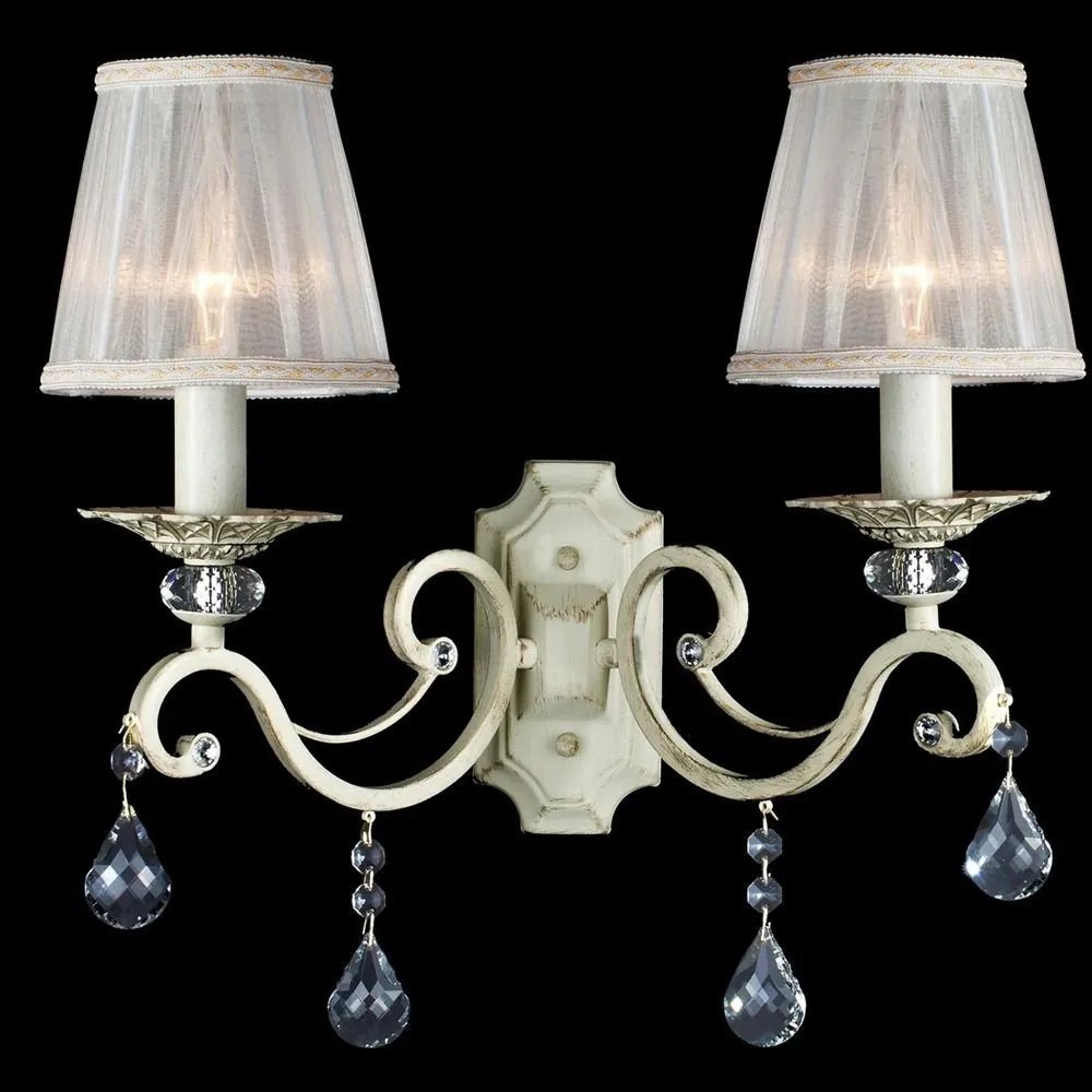 Aplica de perete eleganta design clasic Grace 2 MYARM247-02-G