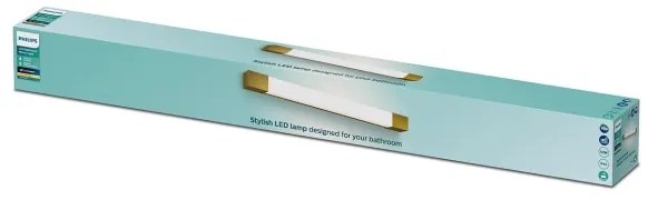 Aplică pentru oglindă de baie Philips ROVER LED/10W/230V IP44 alamă