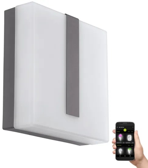 Eglo 97219 - Lampă LED exterior reglabilă TORAZZA-C LED/14W/230V IP44