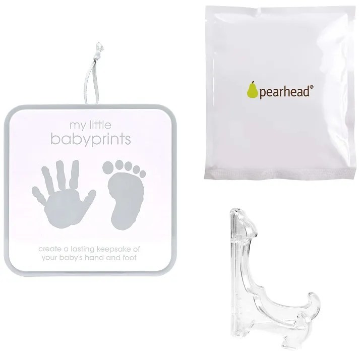 Cutie pentru mulaj manuta si piciorus white and grey - Pearhead