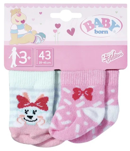 BABY BORN - SET 2 PERECHI SOSETE 43 CM DIVERSE MODELE - ZAPF (ZF831755)