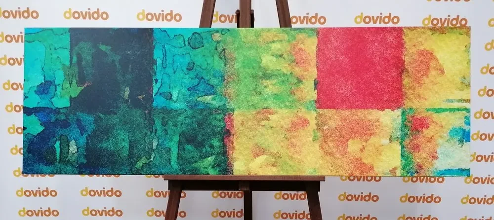Tablou artă modernă colorată