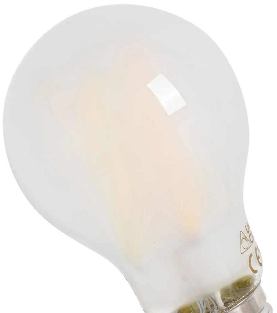 Set 5 becuri Becuri LED inteligente E27 reglabile A60 mat 7W 806lm 2700-6500K