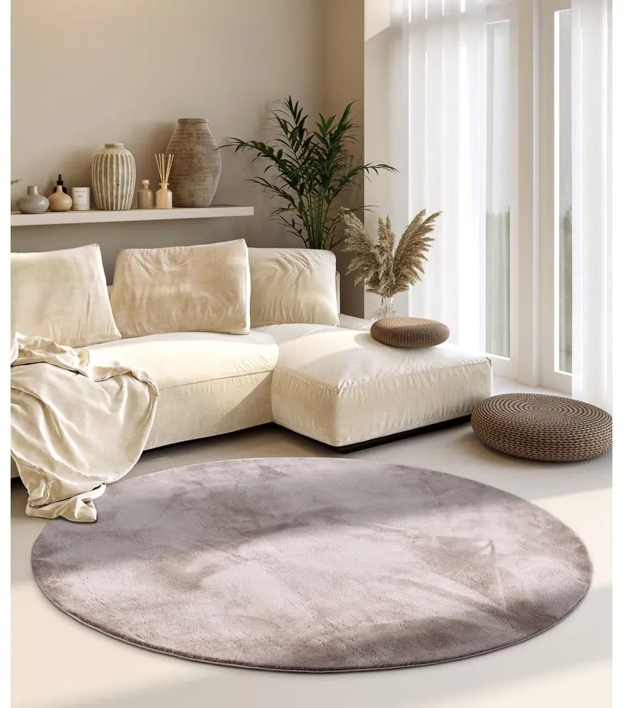 Covor bej rotund ø 160 cm Leon – Villeroy&amp;Boch