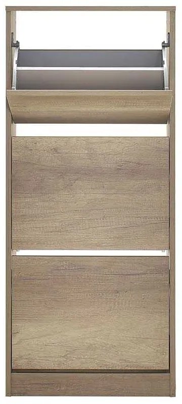 Pantofar Adore Slim, 3 compartimente, capacitate 12 perechi incaltaminte, 51 x 119 x 26 cm