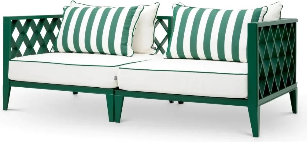 Canapea pentru interior si exterior Ocean Club, verde, 119907 HZ