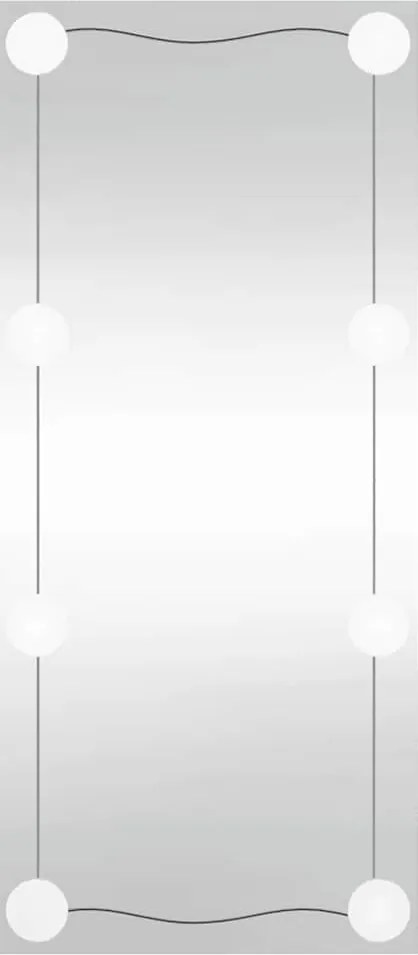 vidaXL Oglindă de perete cu lumini LED 30x80 cm sticlă dreptunghiular