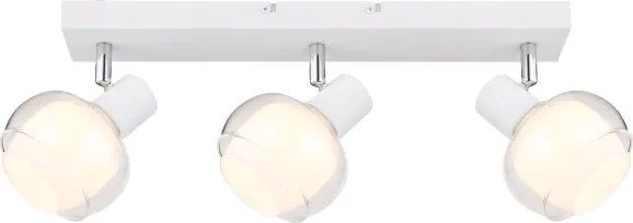 Globo 54309-3W - Spot TOKKI 3xE14/40W/230V alb