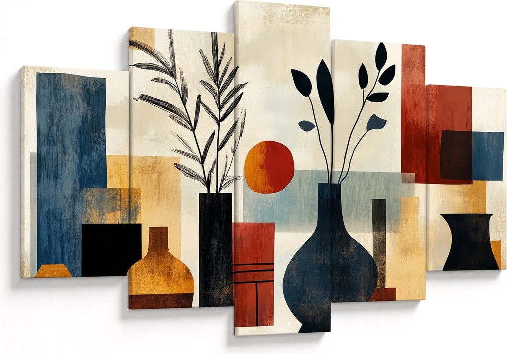 Tablou - Vaze cubiste (150x105 cm)