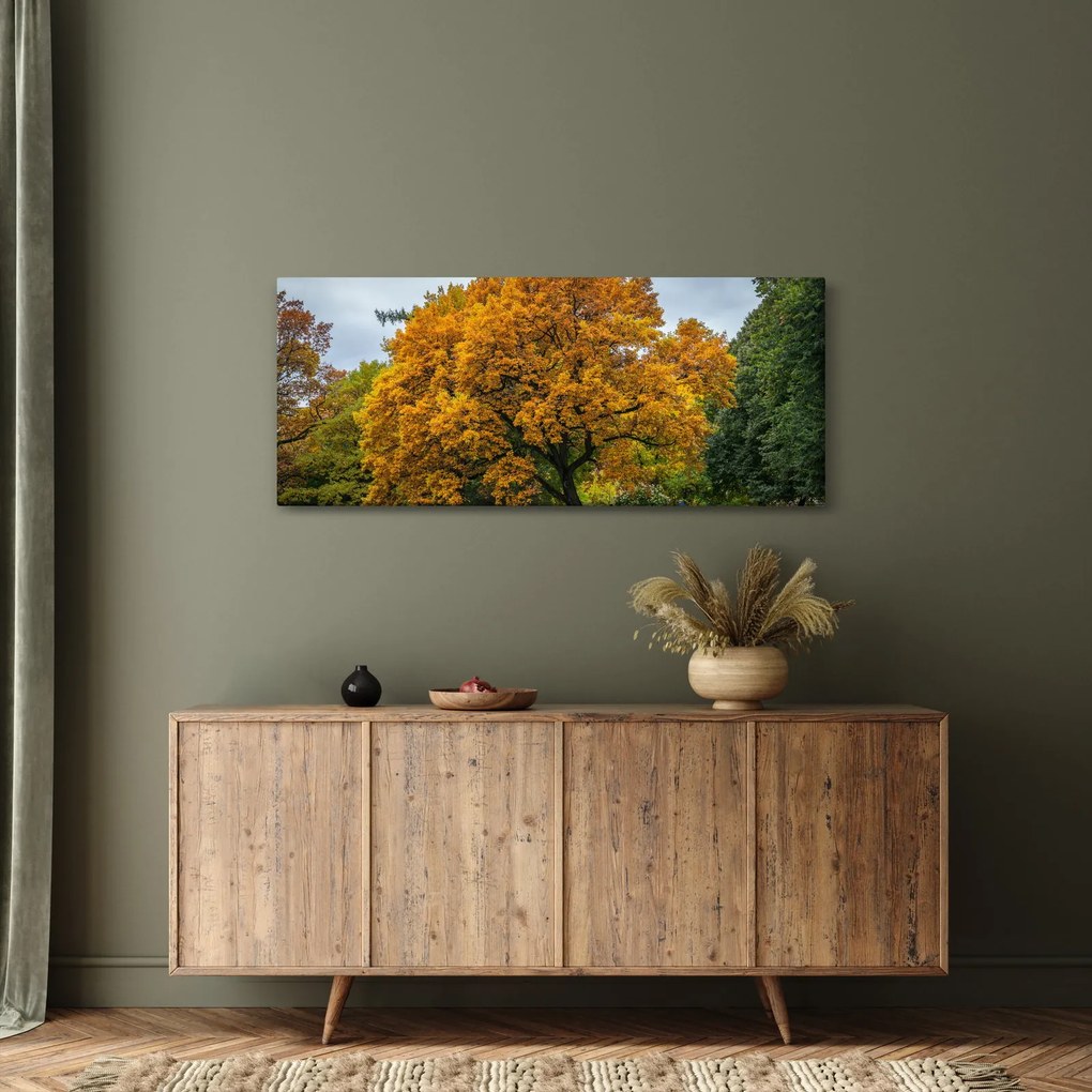 Tablou cu copac (120x50 cm)
