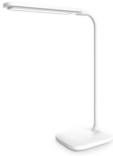 Lampă de masă Platinet 5 W, baterie + USB, alb