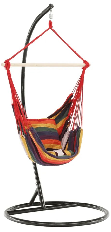 Hamac din panza agatat, rosu, NIKOLO NEW