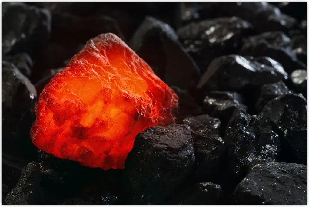 Tablou - Mineral strălucitor (90x60 cm)