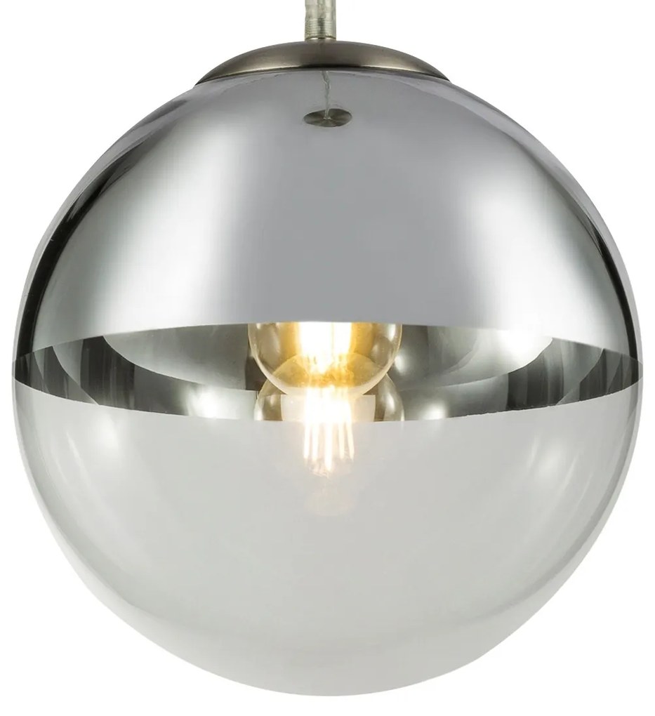 Lustra / Pendul modern 30cm VARUS nickel/crom 15853 GL