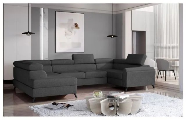Colțar Escada 336cm Gri