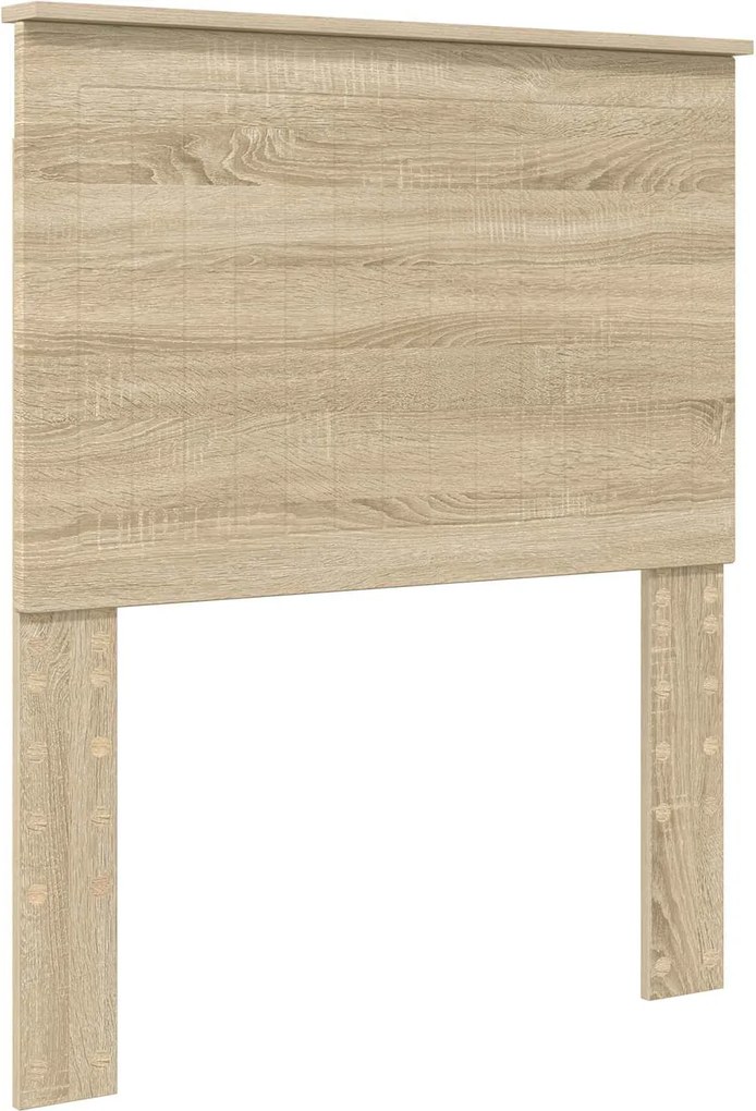 vidaXL Tăblie cap cu headboard Stejar Sonoma 80 cm Lemn compozit
