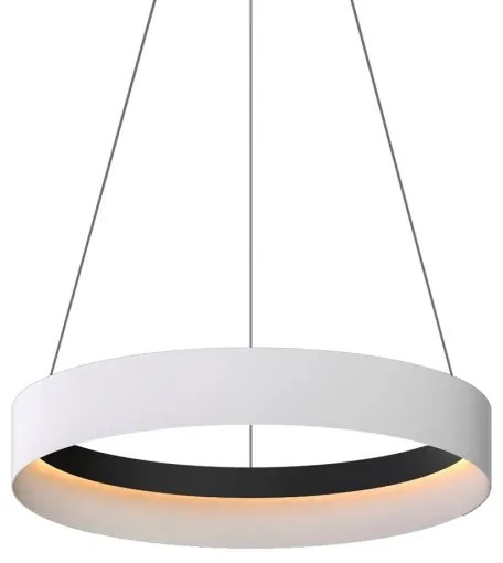 Lustră LED pe cablu ORBITA LED/52W/230V alb/negru