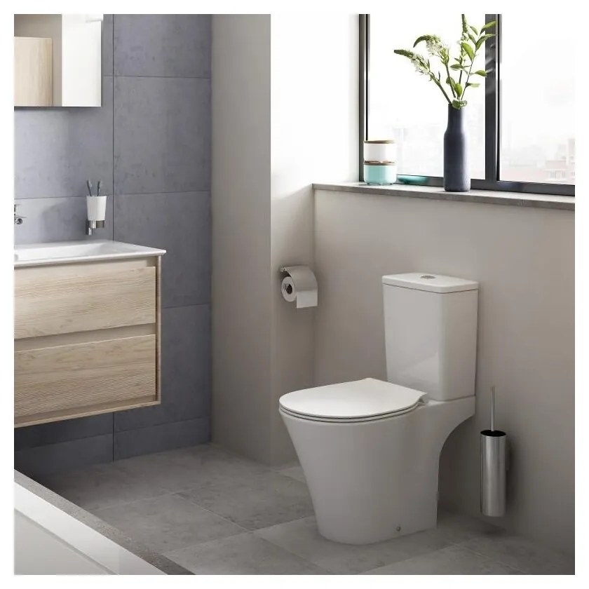 Vas wc pe pardoseala Ideal Standard Connect Air AquaBlade pentru rezervor asezat