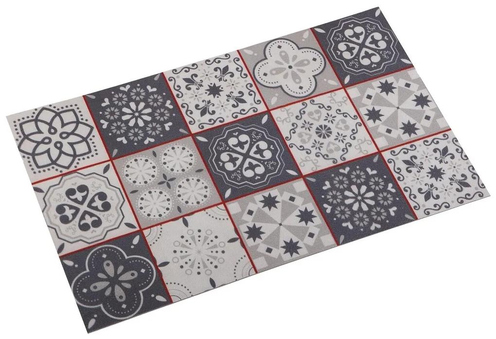 Covor de bucatarie Mosaic Lait, Versa, 50 x 80 cm, poliester