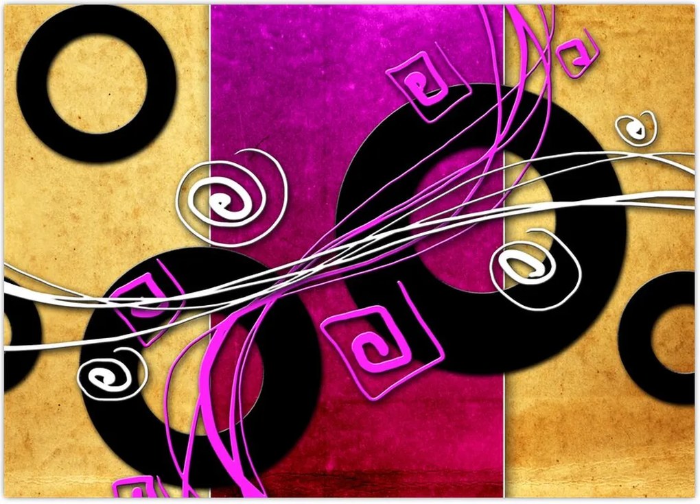 Tablou abstracției (70x50 cm)