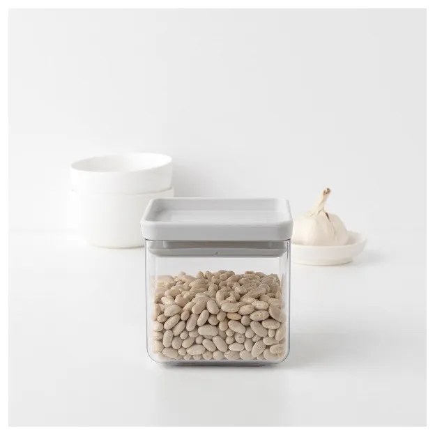 Borcan de depozitare Brabantia Tasty+ 1001156, 0.7, Gri deschis
