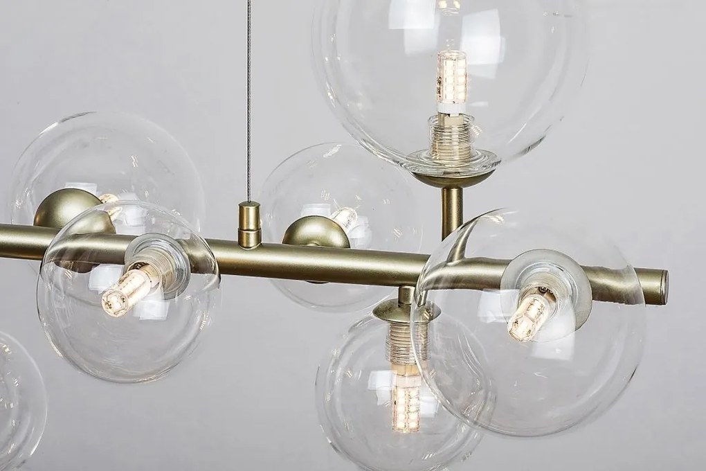Lustra suspendata cu 10 surse de lumina Aslov