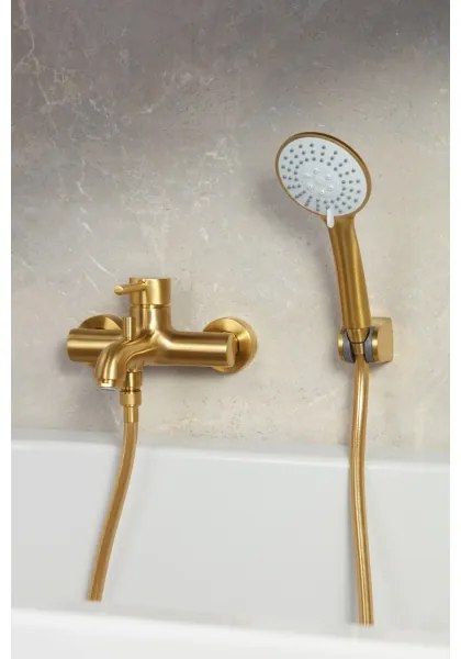 Set de duș KFA Armatura 841-220-31 MOZA auriu