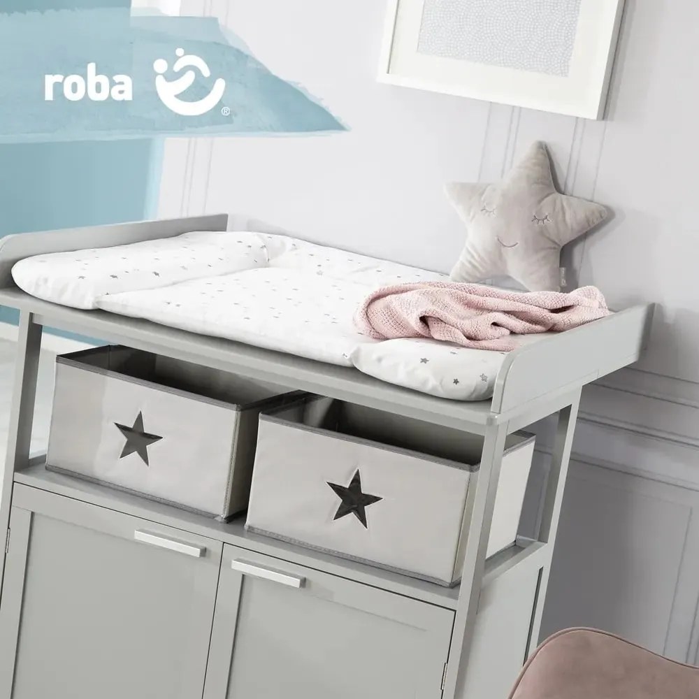 Salteluță pentru schimbat scutece 75x85 cm Kleine Wolke – Roba